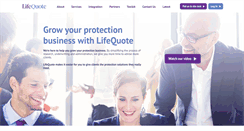 Desktop Screenshot of lifequote.co.uk